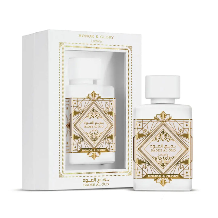 Lattafa Bade'e Al Oud -Honor & Glory- Eau de Parfum hombre unpacked 