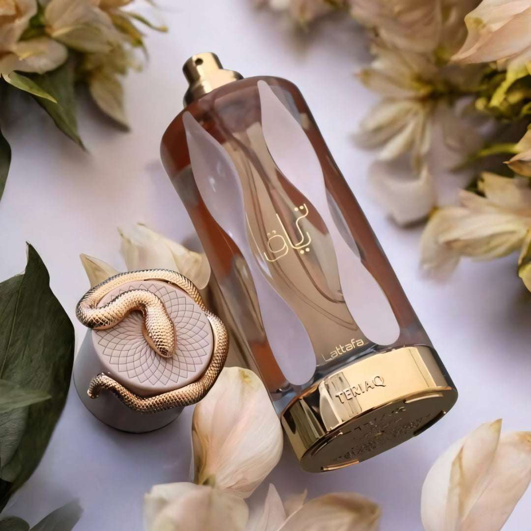 Lattafa Teriaq perfume fotografía